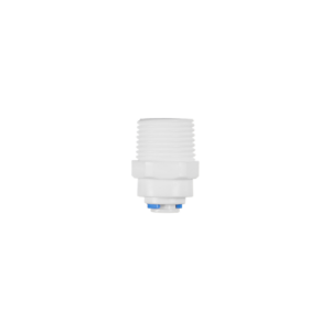 CONEXAO RETA ROSCA 1/4 EXTERNA E ENGATE RAPIDO 3/8 PLANETA AGUA COD. CN008